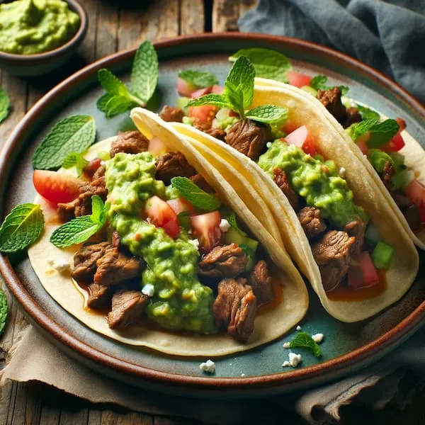 Lamb-Tacos-with Mint-Guacamole