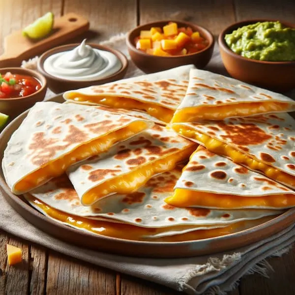 quesadillas